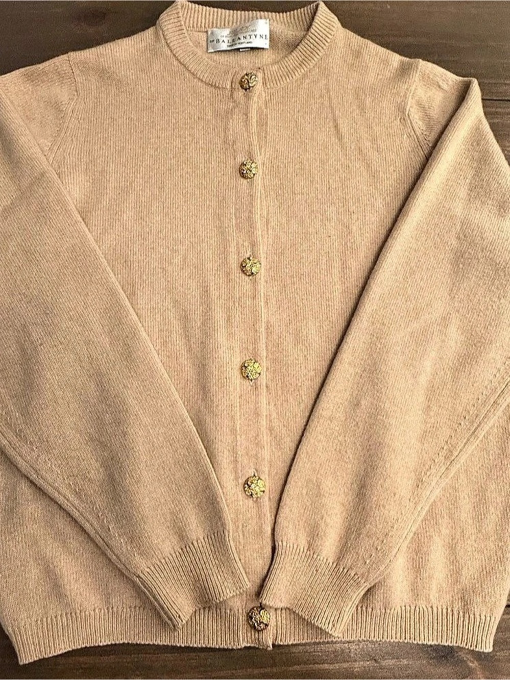 Ballantyne Berk of Burlington Arcade by Ballantyne Cashmere Cardigan Cashmere